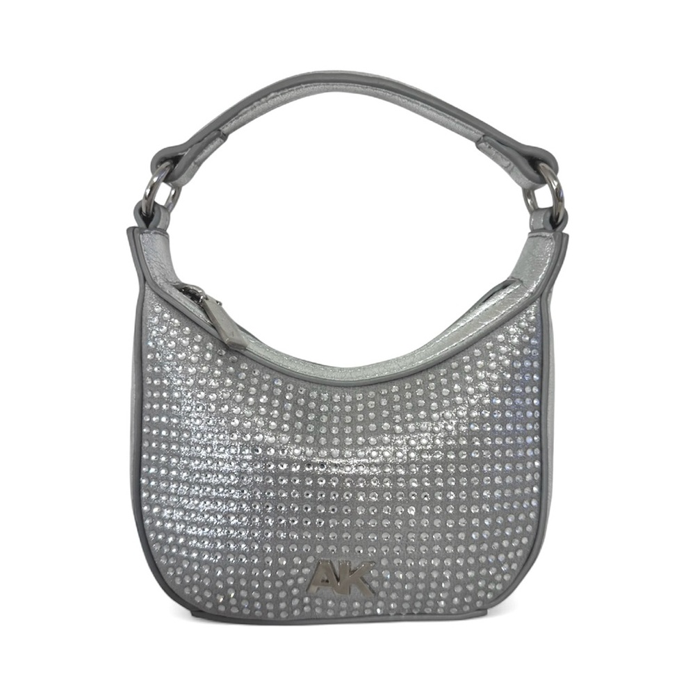 Anne Klein Bedazzled Metallic Handbag